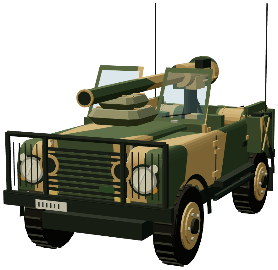 Otokar Gun Buggy — front three-quarter render