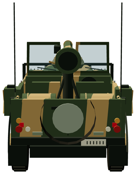MLR40 Otokar — rear render