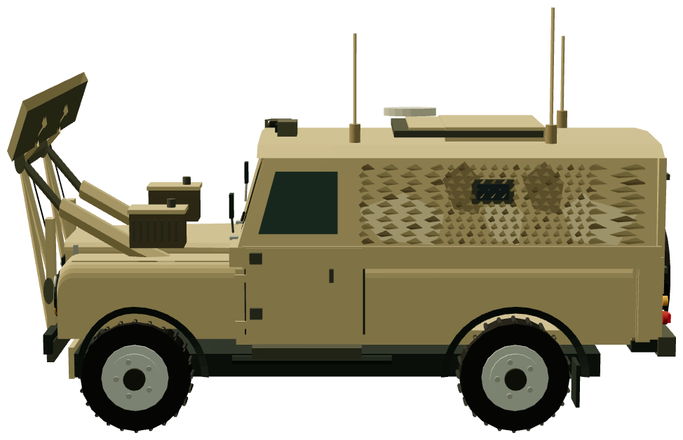 Land Rover Panama — side render