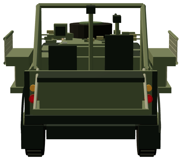 Pathfinder Defender 90 LRPV — rear render