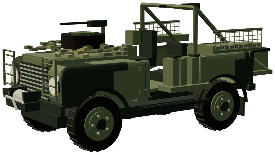 Pathfinder Defender 90 LRPV — three-quarter render