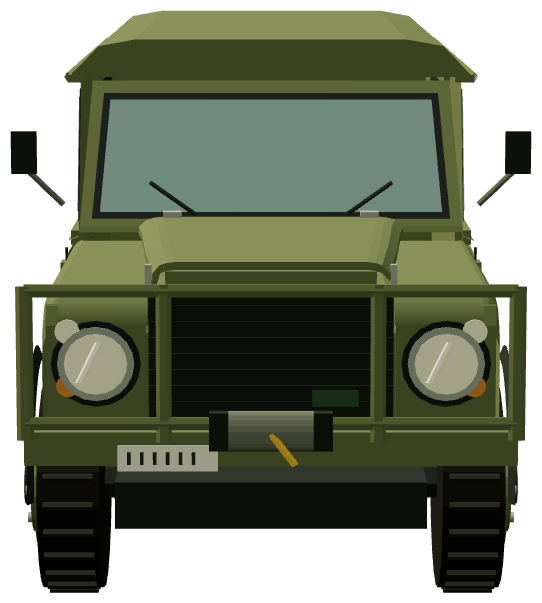 Perentie 4×4 Hard Top — front render