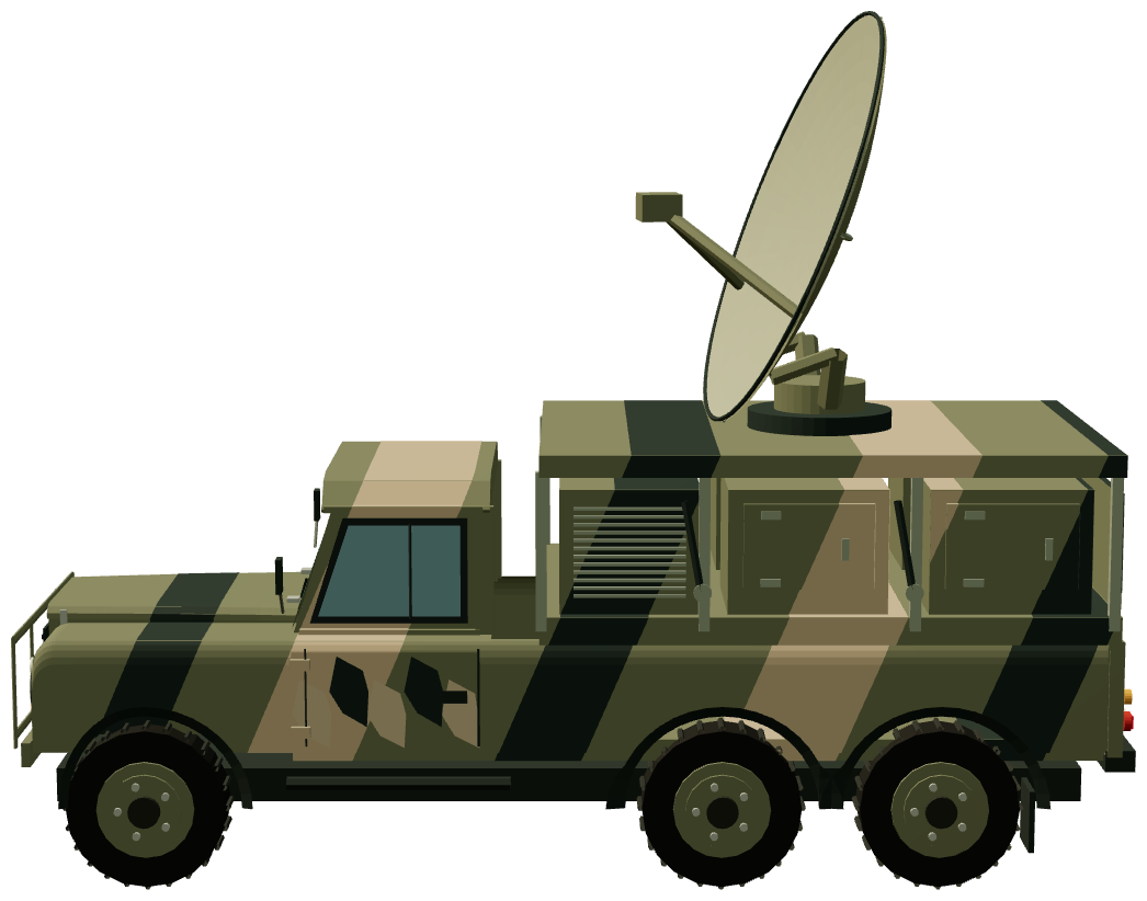 Perentie 6×6 Parakeet — side render