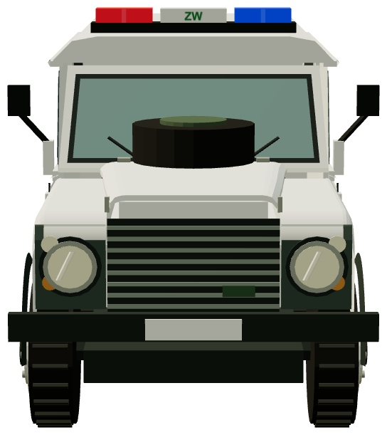PKW UNIFIL Zandarmeria Wojskowa Defender 110 Station Wagon — front render