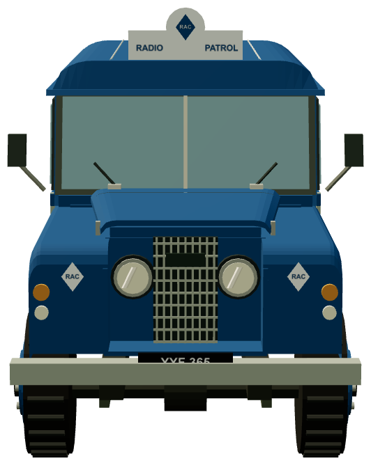 RAC Radio Patrol Series II 109 Hard Top — front render