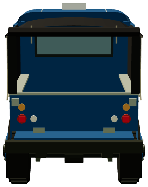 RAC Series I 109 Canvas Road Service — rear render