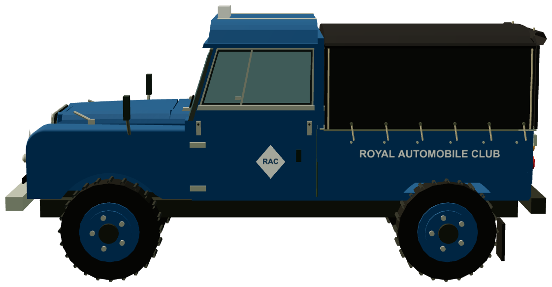 RAC Series I 109 Canvas Road Service — side render
