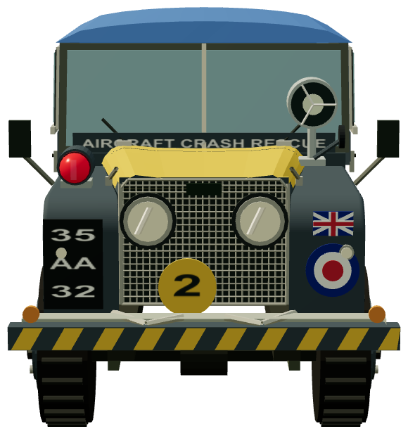 RAF Crash Rescue Series I — front render