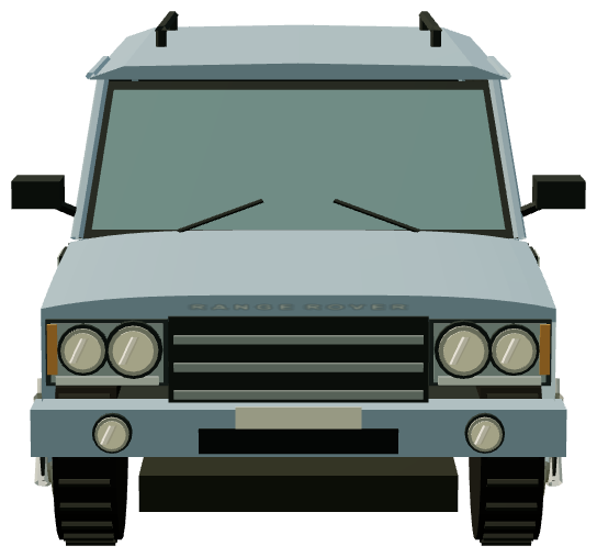 Range Rover L322 — front render