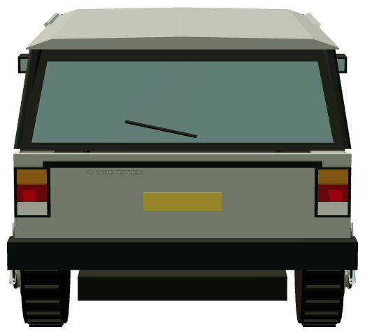 Range Rover P38 — rear render