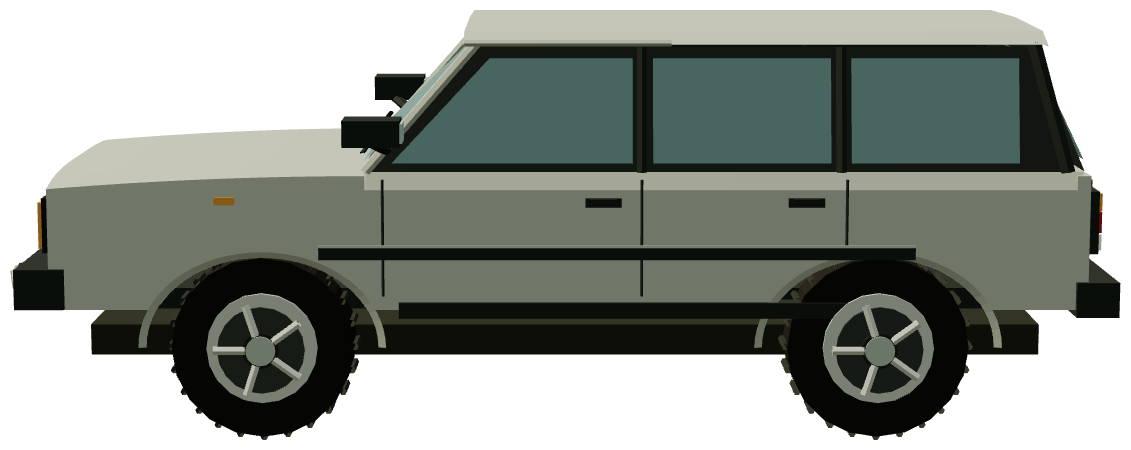 Range Rover P38 — side render