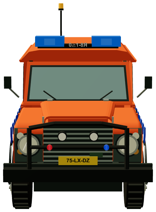 Reddingsbrigade RB 170 Defender 110 — front render