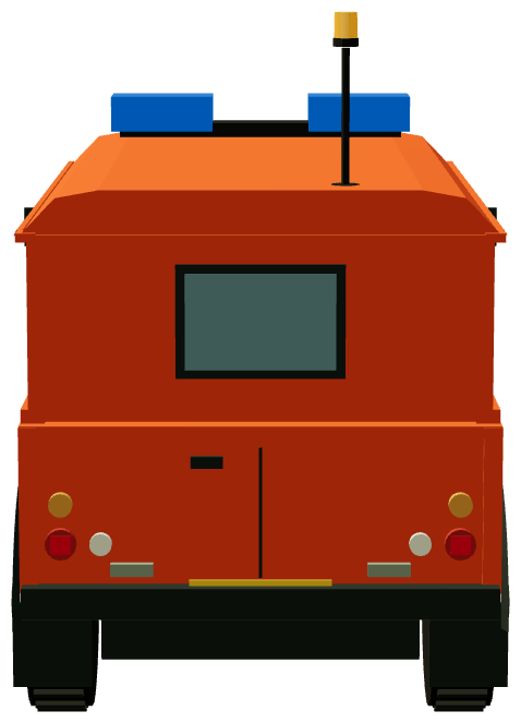 Reddingsbrigade RB 170 Defender 110 — rear render