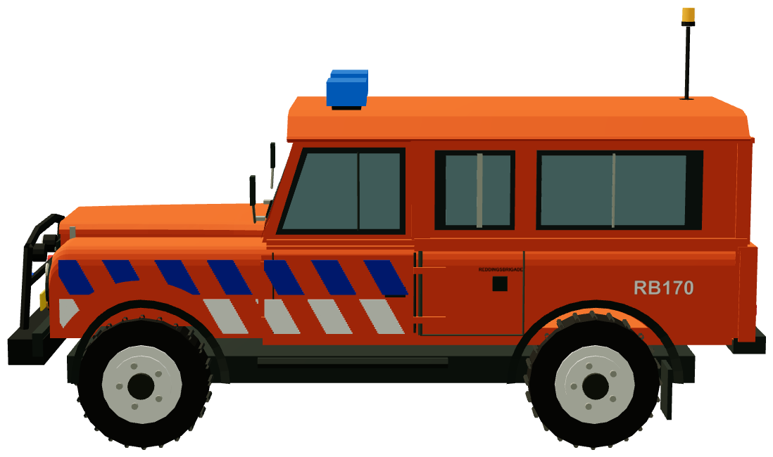 Reddingsbrigade RB 170 Defender 110 — side render