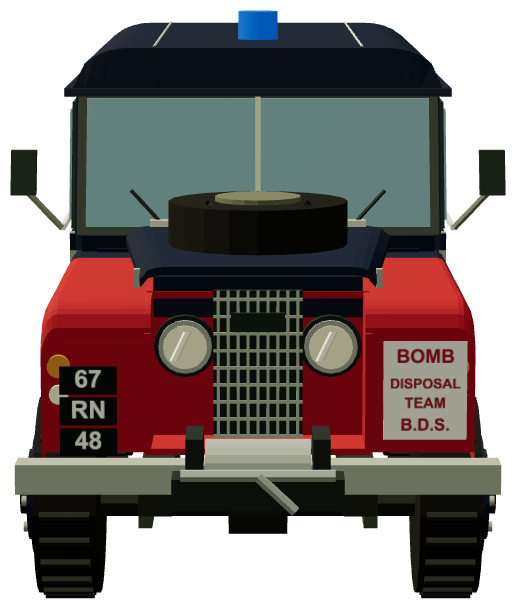 Royal Navy Bomb Disposal — front render
