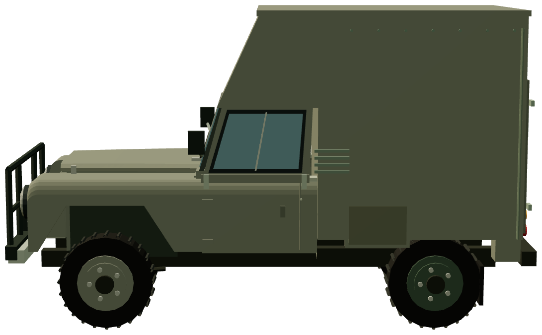 Series 2A Ambulance-bodied ERV — side render