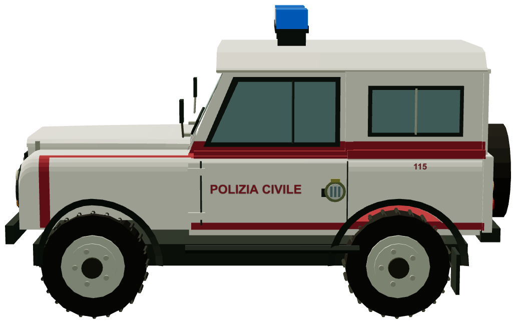 San Marino Polizia Civile 90 — side render