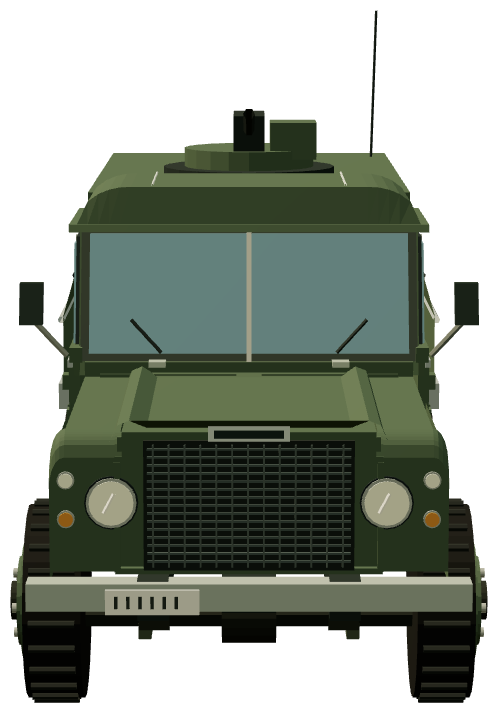 Hotspur Sandringham 139″ APC — front render