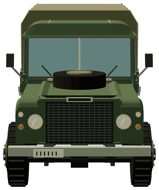 Hotspur Sandringham 139″ Canvas Cargo — front render