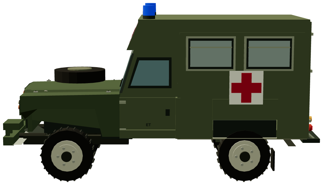 Santana Ambulance — side render