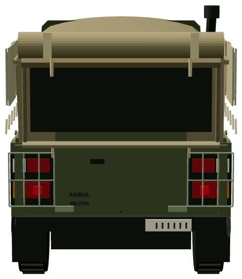 Aníbal Soft Top — rear render