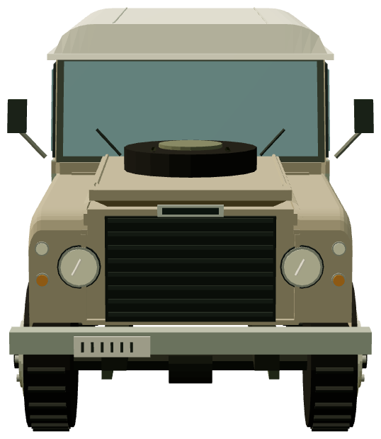 Series III Santana 6cyl Diesel — front render