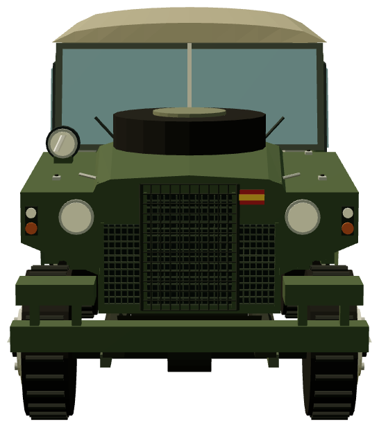 Santana Militar 109 — front render