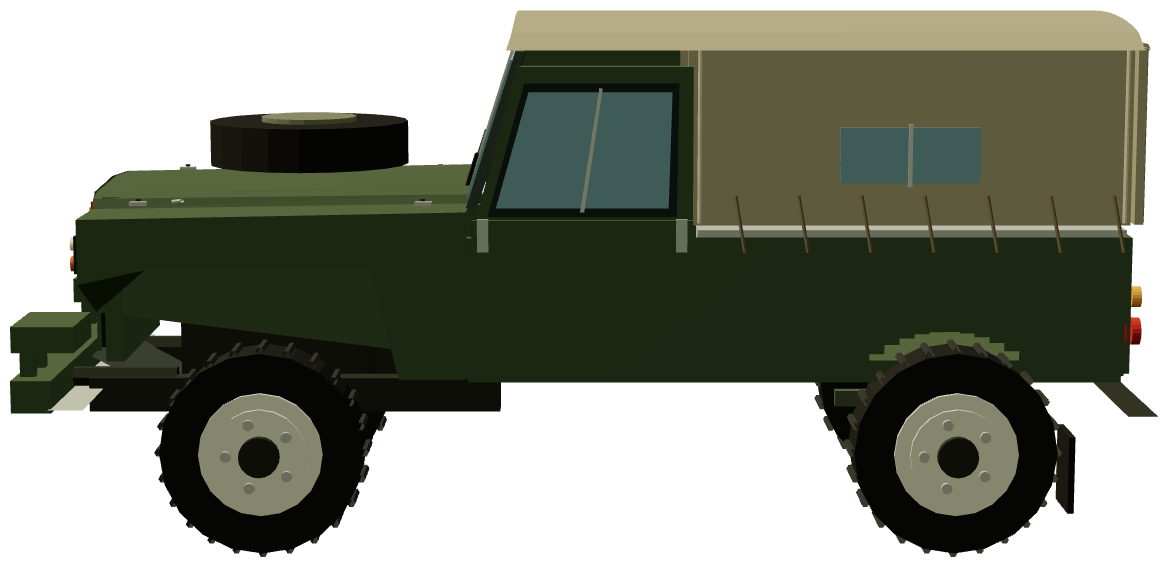 Santana Militar 109 — side render