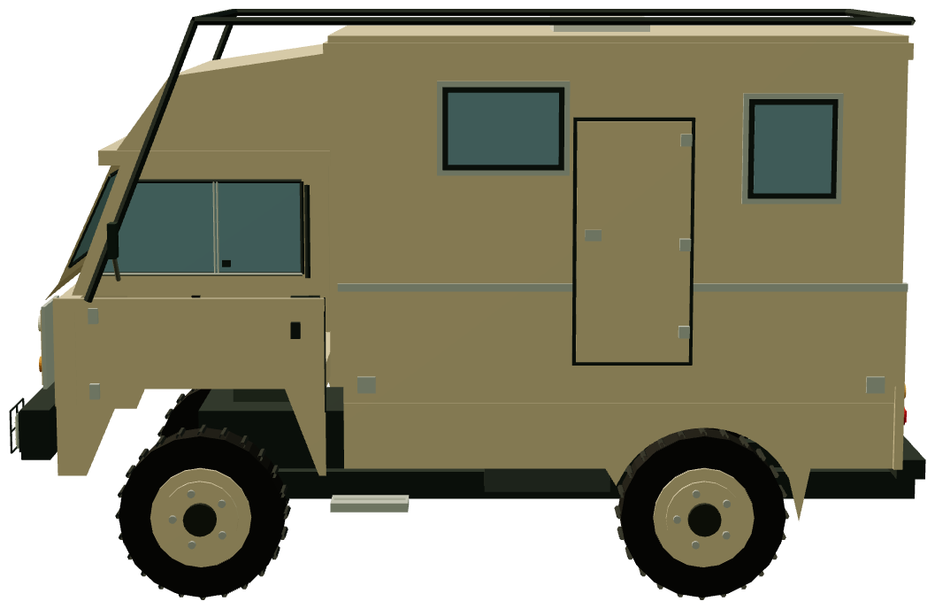 Santana 2000 Autocaravana — side render