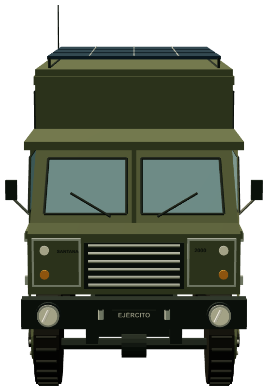 Santana 2000 FC Mobile Radio — front render
