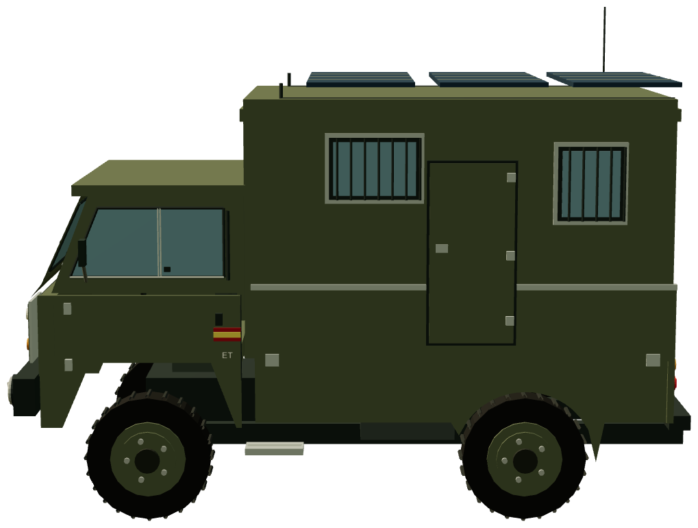 Santana 2000 FC Mobile Radio — side render