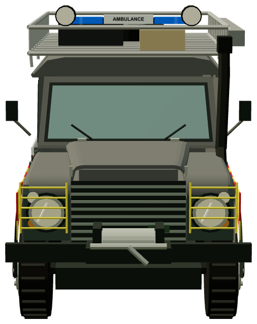 SARA Defender — front render