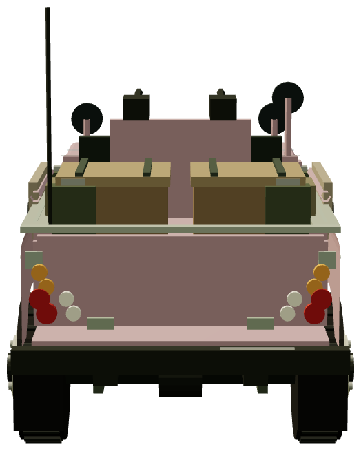 SAS Series IIA Pink Panther — rear render
