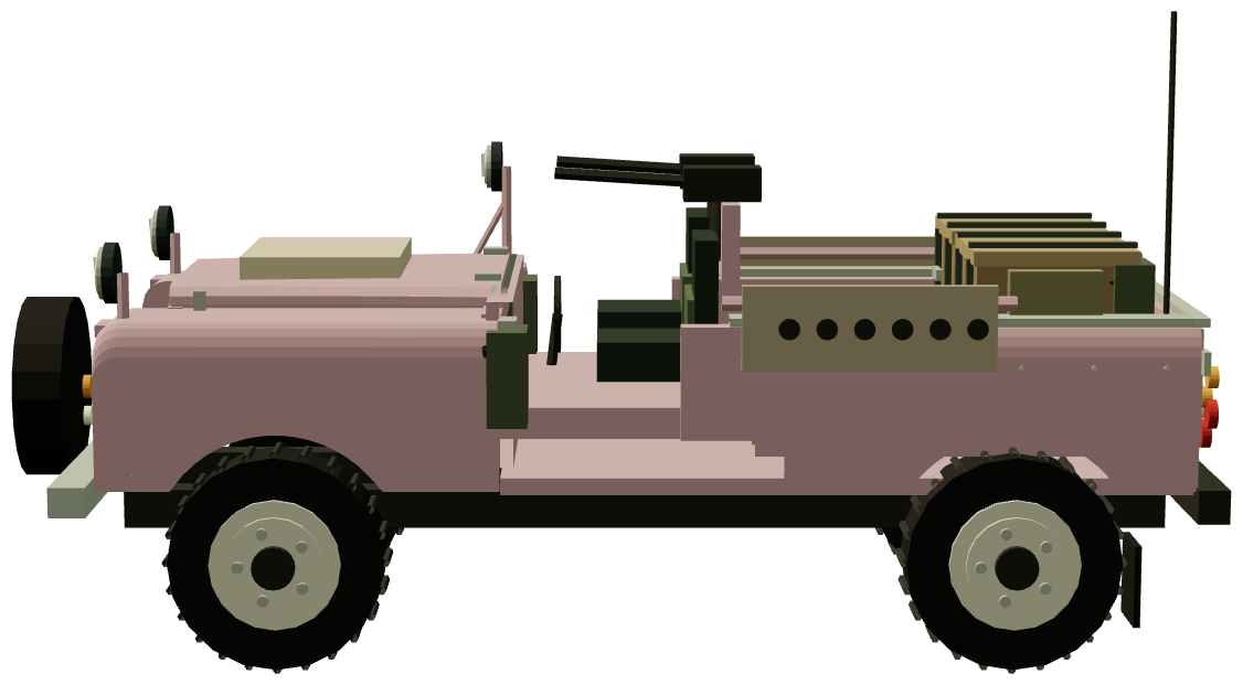 SAS Series IIA Pink Panther — side render