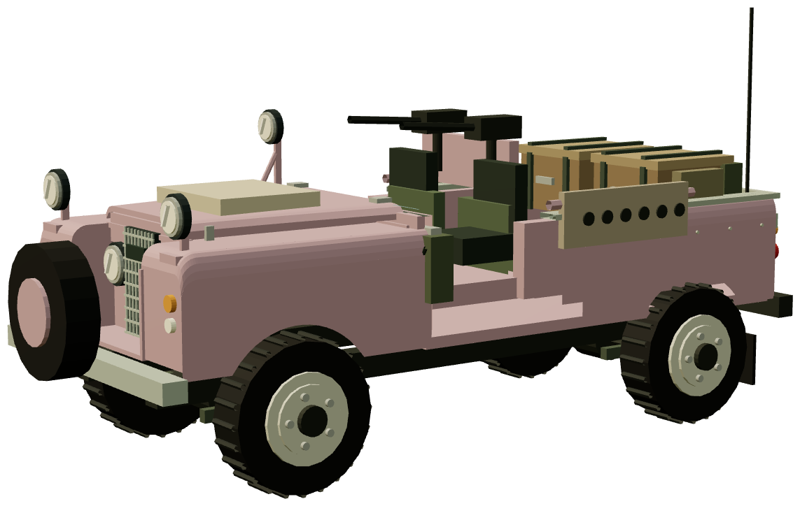 SAS Series IIA Pink Panther — three-quarter render