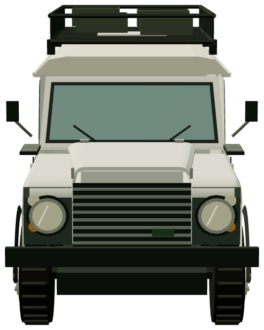 SBS White XD 110 — front render