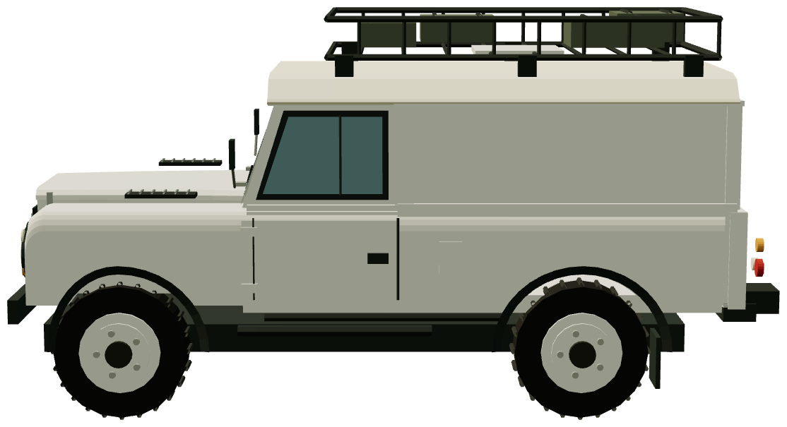 SBS White XD 110 — side render