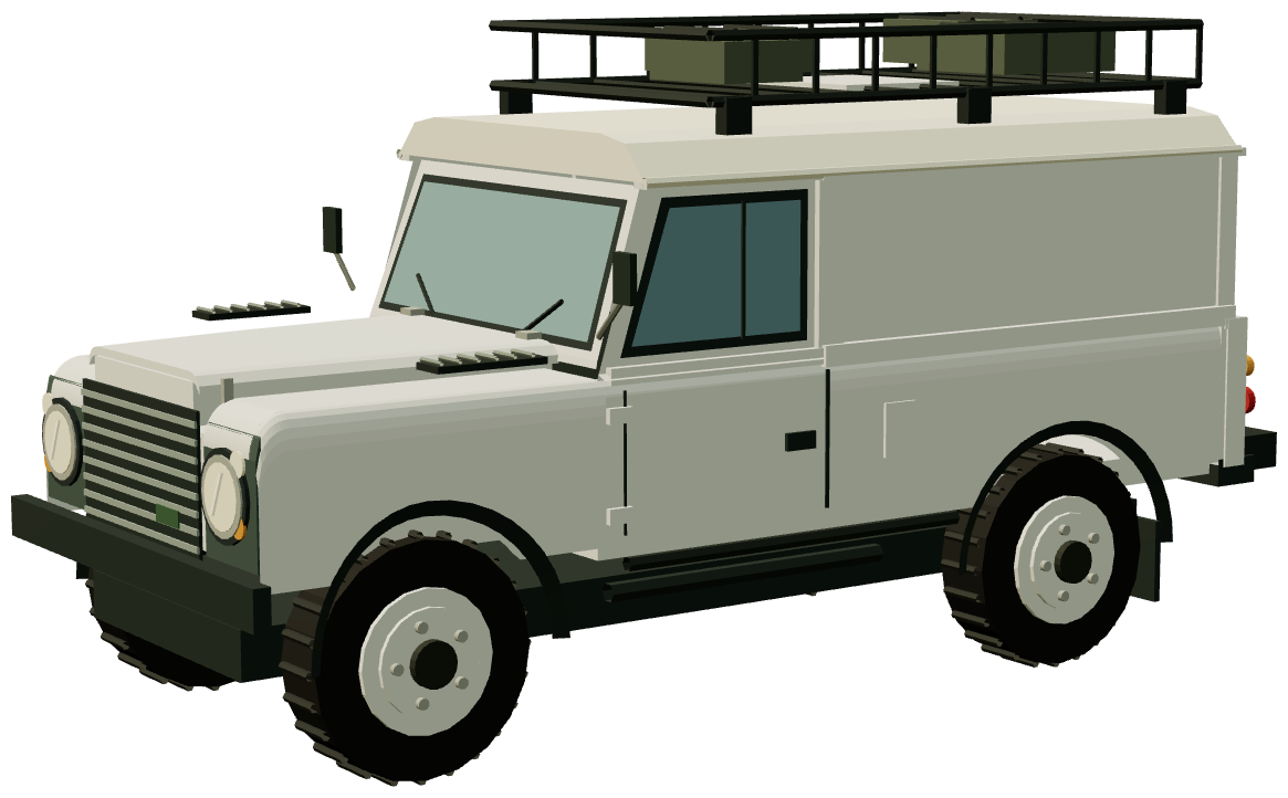 SBS White XD 110 — three-quarter render