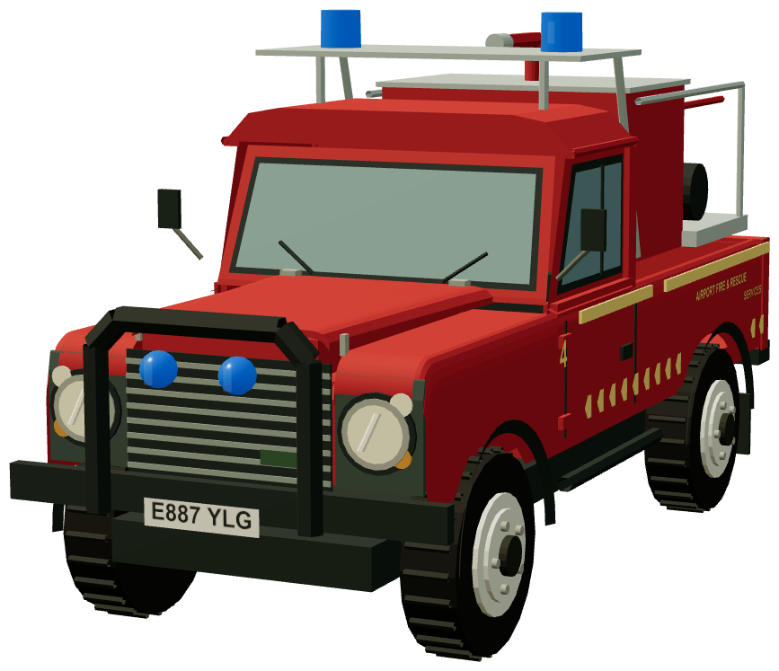 Sellafield Carmichael Hydrant Vehicle — front three-quarter render