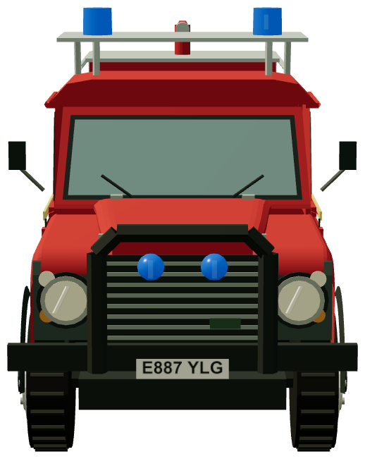 Sellafield Carmichael Hydrant Vehicle — front render