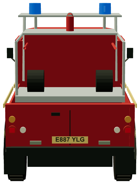 Sellafield Carmichael Hydrant Vehicle — rear render