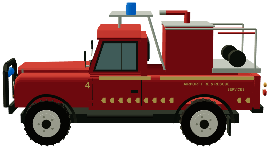 Sellafield Carmichael Hydrant Vehicle — side render