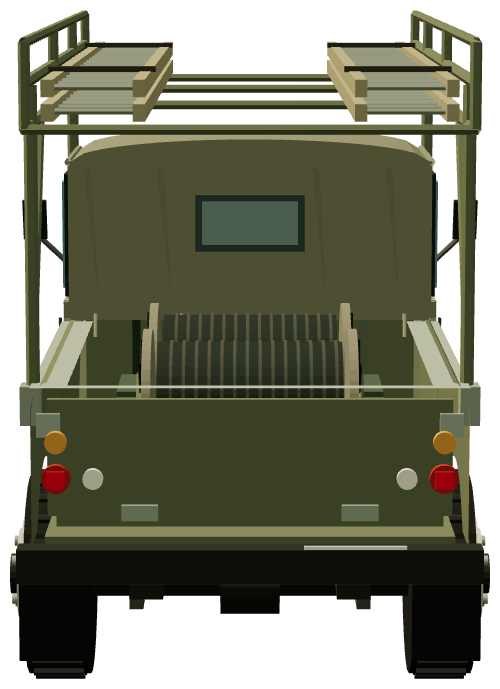 Series IIA Fitted For Line — rear render