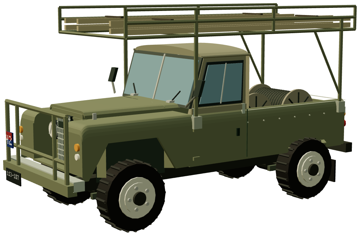 Series IIA Fitted For Line — three-quarter render
