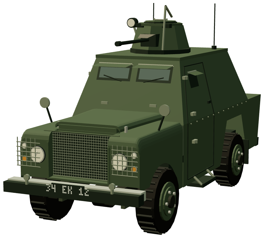 Shorland Mk 1 APC — front three-quarter render