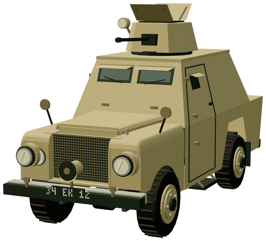 Shorland Mk 2 APC — front three-quarter render