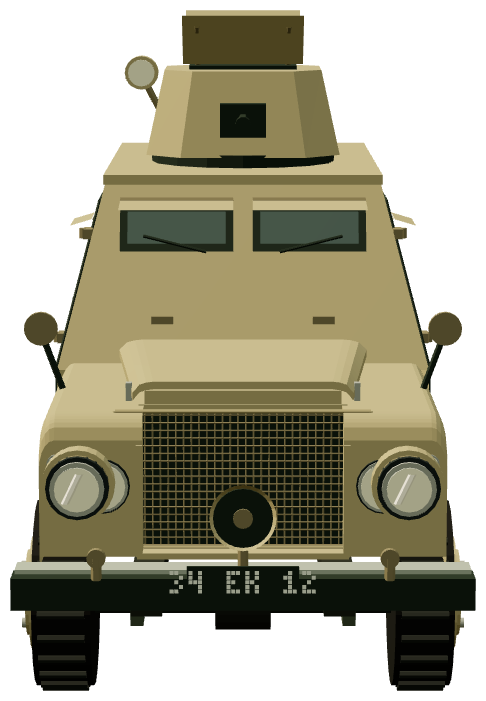 Shorland Mk 2 APC — front render