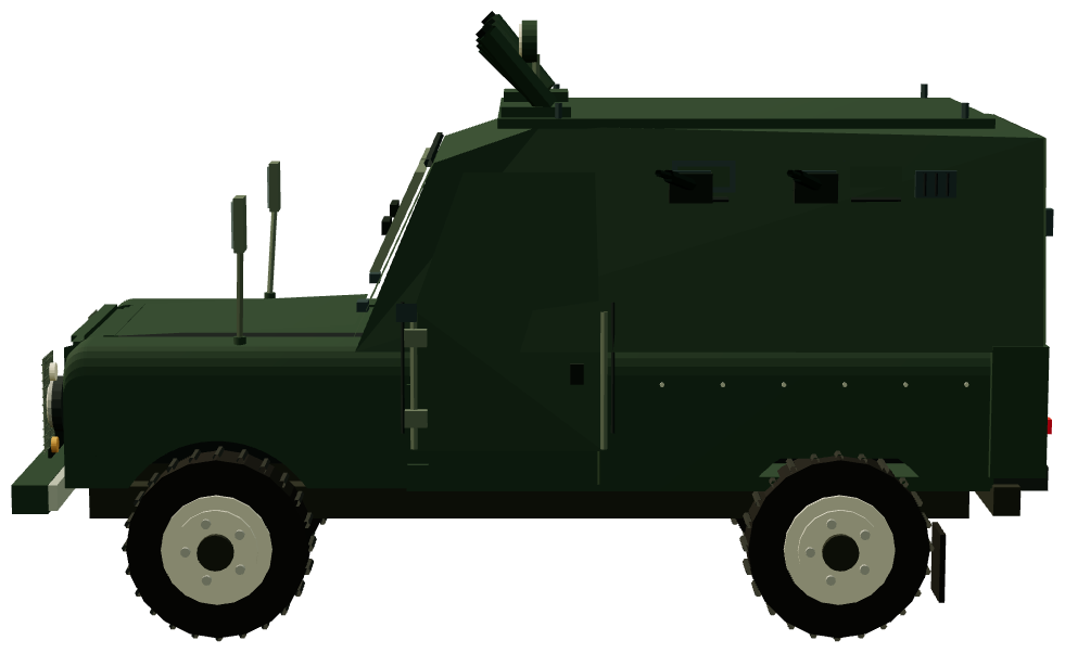 Shorland SB301 APV — side render