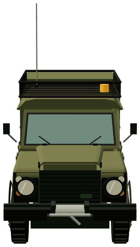 Slovak CBRN Defender 130 Quadtech Shelter — front render