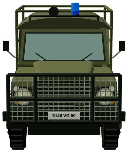SNSM Defender 110 Soft Top — front render